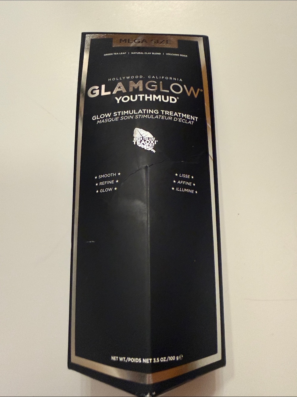 GLAMGLOW Youthmud Glow Stimulating Treatment - Black and Gold Packaging
